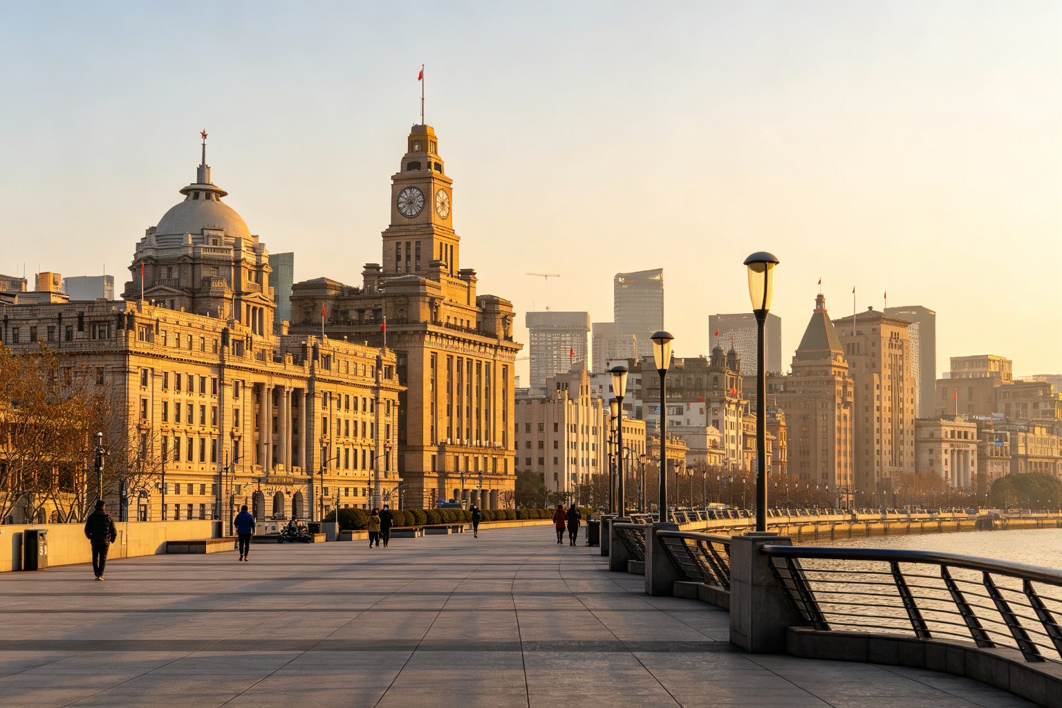 The Bund in Early Morning
