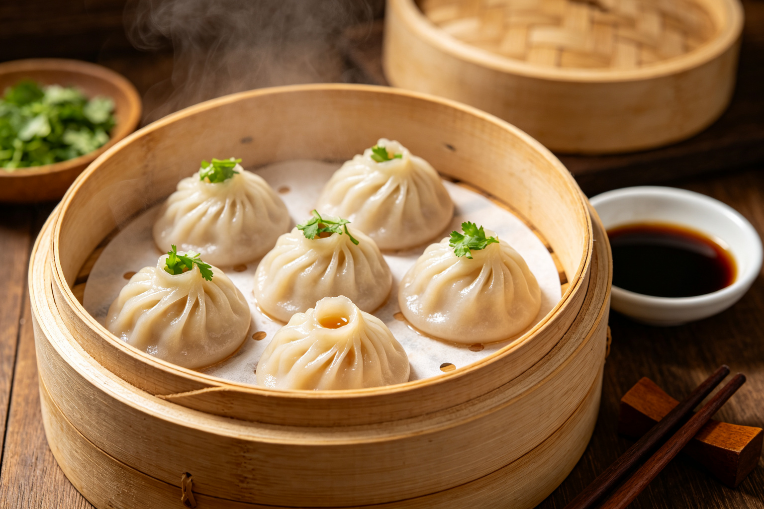 Shanghai Xiaolongbao (Soup Dumplings)
